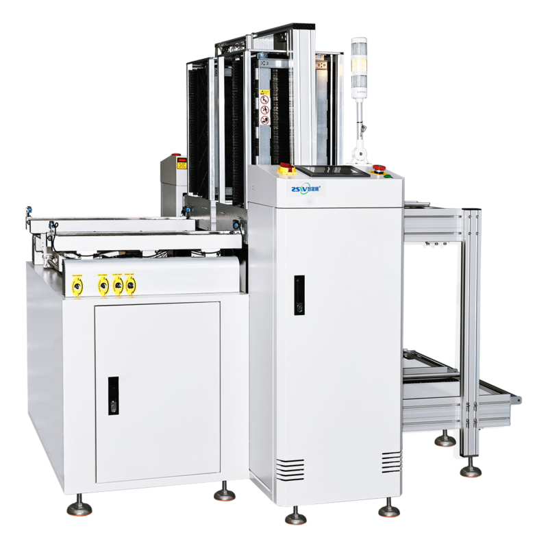 Double track closing machine