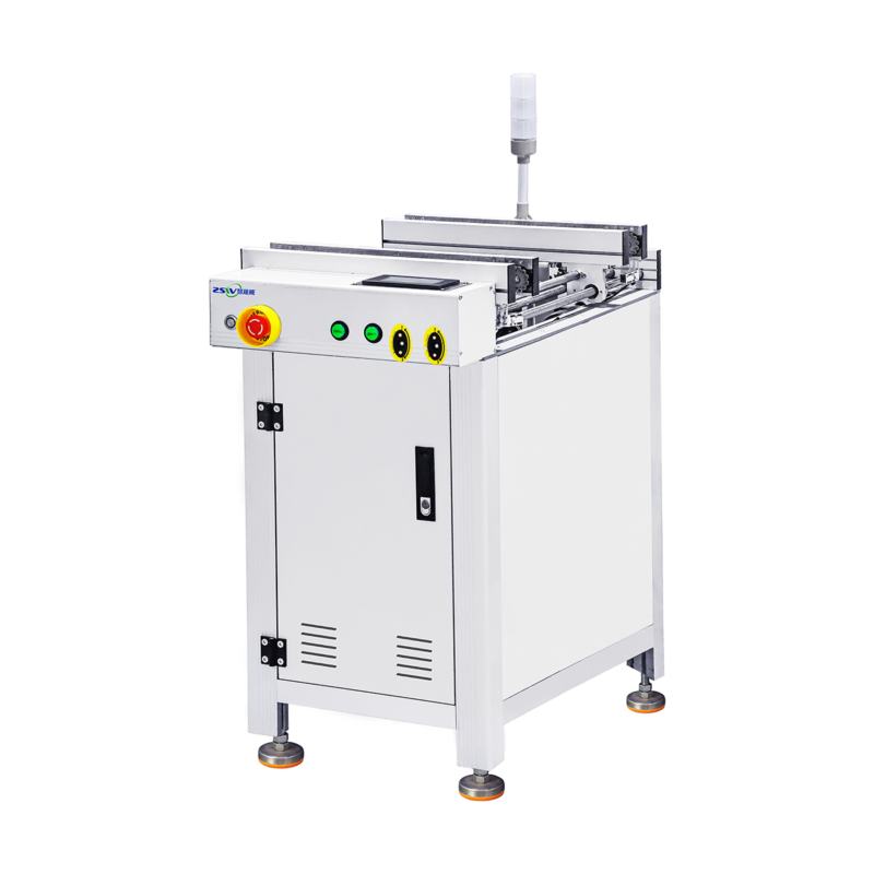 Dual track high-end connecting station