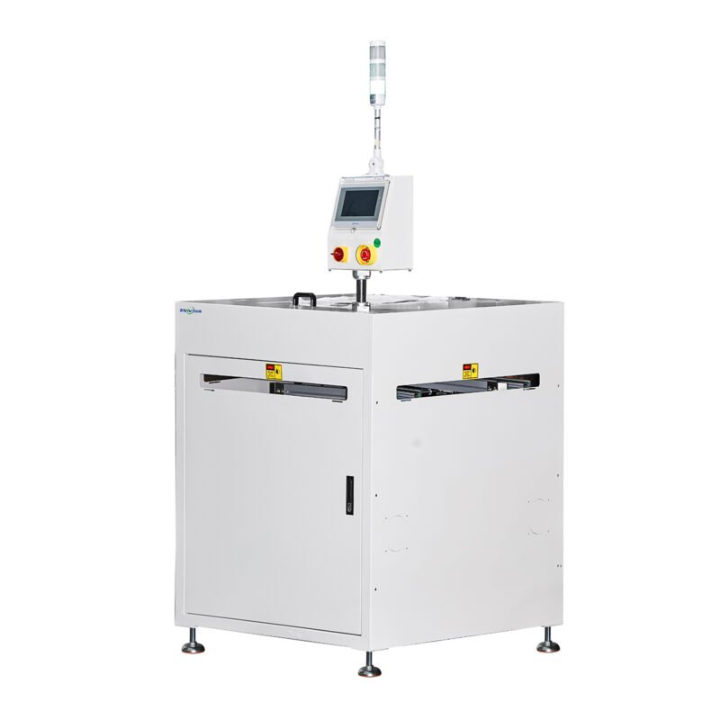 Dual track turning machine