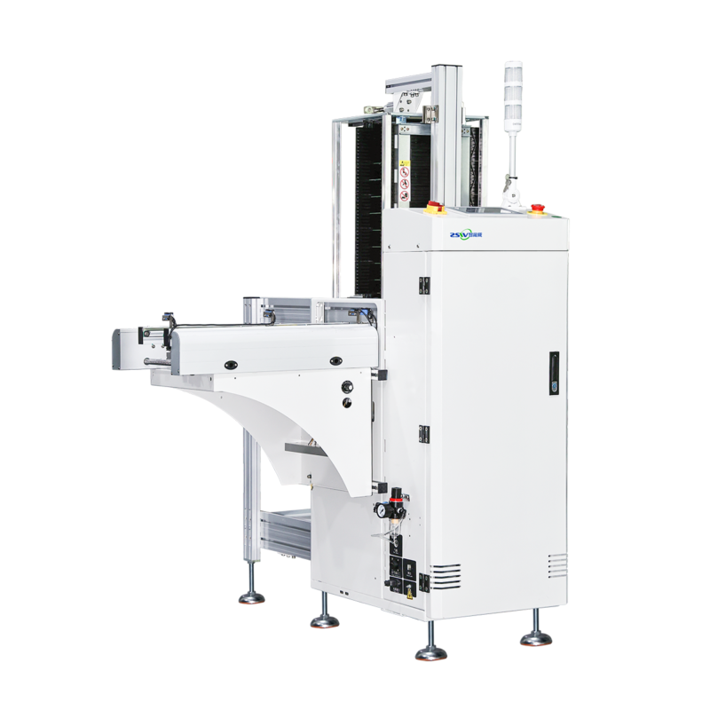 Right angle board machine